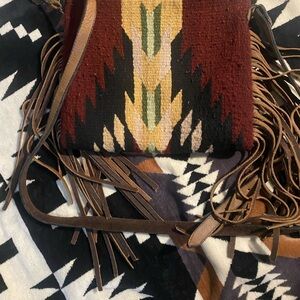 MZ Fair Trade Bohemian Fringe Crossbody Bag - Multicolor